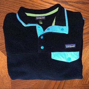 Black Patagonia synchilla pullover